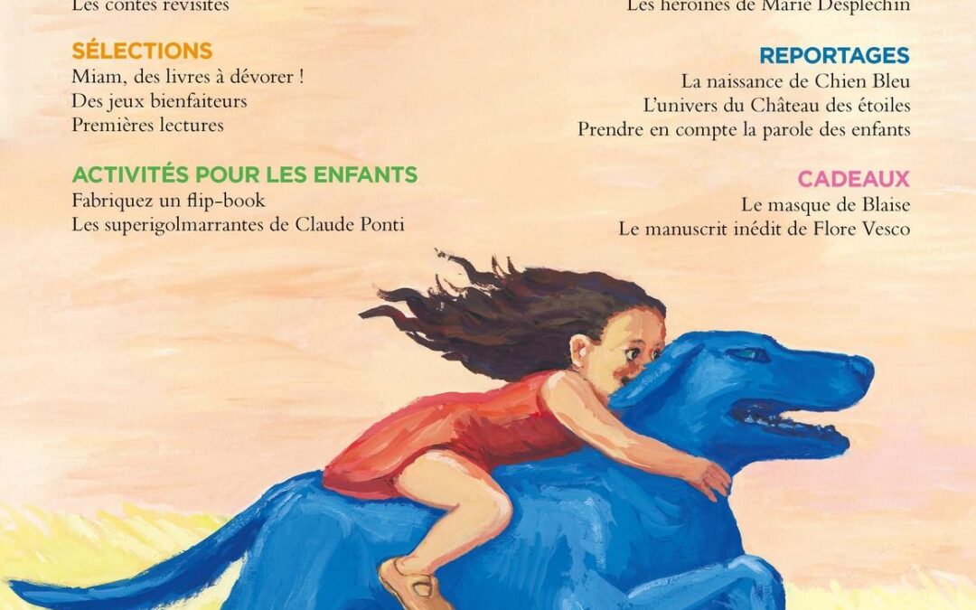 Mon interview dans le magazine Grand de l&rsquo;école des loisirs : Prendre en compte la parole des enfants